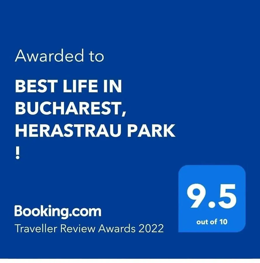 Apartamento Best Life In Bucharest, Herastrau Park ! 0*, Bucarest Rumanía